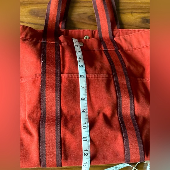 Hermès Red Foure tout GM Tote Bag - Picture 9 of 12
